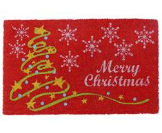 Coco&Coir Everything in a nutshell Fußmatte, Kokosfaser, 45 x 75 cm, Braun