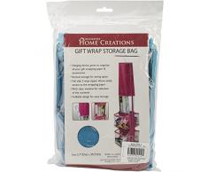 Innovative Home Creations Aufbewahrungsbox für Geschenkpapier, Blaugrün