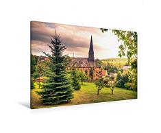 Calvendo Premium Textil-Leinwand 120 cm x 80 cm Quer, Die Heilandskirche | Wandbild, Bild auf Keilrahmen, Fertigbild auf Echter Leinwand, Leinwanddruck Menschen Menschen