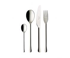 Villeroy & Boch Udine Tafelbesteck für bis zu 12 Personen, 113-teilig, Edelstahl