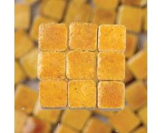 MosaicMicros 5Â x 5Â x 3Â mm 10Â G 100Â Keramik glasiert Mini Mosaik Fliesen, Honig