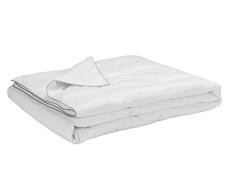 Pikolin Home rp87i22pk250bia Goose Daunen Bettdecke/Bettdecke 96%, 150 gr/m², Bett 140, Baumwolle, Weiß, King, 240.0 x 220.0 X 2.0 cm