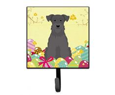 Carolines Treasures Ostereier Miniatur-Schanuzer Wandhaken, klein, Mehrfarbig