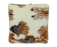 Karl Iffland ku44buf Kuschel Butterfly kissen, Woll-Mischgewebe, Bunt, 40 x 40 cm