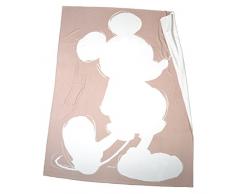 ’Mickey’ Soft Mouse – Fleece-Decke mit Vintage Disney Motiv – hochwertige Kuscheldecke – 160x200cm – 840 smoke – von ’zoeppritz since 1828’