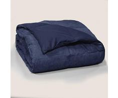 Blue Ridge Home Fashions Tagesdecke, Mikrofaser, Daunendecke, Marineblau, Einheitsgröße
