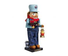 Kurt Adler 15-Inch Lionel Conductor Nutcracker Nussknacker, Mehrfarbig, Tall