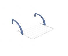 Gimi Brezza 60 Wäschetrockner für den Balkon aus Stahl und Harz, 5 m Trockenlänge