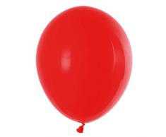 Decor Service Luftballons, Naturkautschuklatex, Rot, 36 cm
