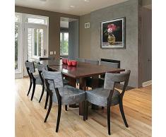 overstockArt Blumenstrauß der Blumen von Edouard Manet mit Athen Rahmen Malerei, Silber im Used Look