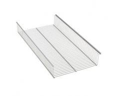 Elfa 457348 Korbregal 40, Platin, 9,6 x 43,8 x 90,2 cm