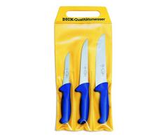 Dick Messer Set ErgoGrip 3-teilig (Ausbeinmesser 13cm, Stechmesser 18cm, Blockmesser 21 cm, HRC 56°) 8255300
