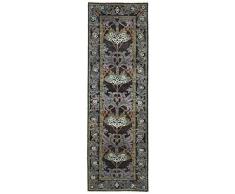 Solo Rugs Handgeknüpfter Läufer 2 8 x 8 4 schwarz