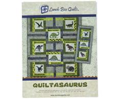 Lunch Box Quilts Brotdose Quiltasaurus Maschine Stickerei CD Muster