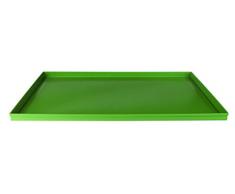 Pentole Agnelli Back- und Pizzablech aus Mikro-Loch-Legierung, Loch 2 mm, antihaftbeschichtet 60 x 40 x 2 cm