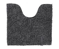 Sealskin Teppich Bad/WC, schwarz, 60Â x 55Â x 2.5Â cm