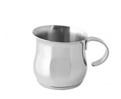 HABI Milchkännchen, 600 ml, Edelstahl, 14 x 9 x 10 cm