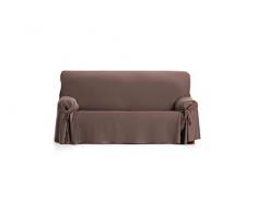 Eysa Somme Protect wasserdichte und atmungsaktive Sofa überwurf, 100% Polyester, braun, 180-230 cm