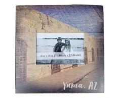 Souvenir Holz-Bilderrahmen für Zuhause, Wand, Tisch, Schreibtisch Arizona - Yuma