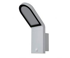 LEDVANCE LED Wand- und Deckenleuchte, Leuchte für Außenanwendungen, integrierter Bewegungssensor, Tag-Nacht-Sensor, Warmweiß, 168,0 mm x 100,0 mm x 273,0 mm, ENDURA STYLE WALL