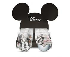 Disney Walt PWM77Z/6XY Display mit 6 Flaschenöffner und 6 Pizzaschneider, Modell in The City, Porzellan, Mehrfarbig, 12 Einheiten