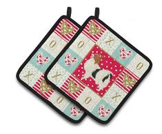 Carolines Treasures CK5943PTHD Papillon Love Topflappen, Mehrfarbig