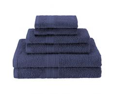 Superior - Umweltfreundliches Handtuchset, Baumwolle, kamelfarben, 6-teilig