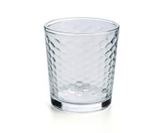 ARC GALA Trinkgläser, niedrig, 26 cl, spülmaschinenfest, Glas, 6 Stück