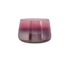 PT Vase Oiled Glas pink S, Rosa, D. 15 cm, H. 10 cm