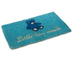 YOUNG GENERATION Shoe MAX YH 101146 Kokos Fussmatte mit Rutschfester Latexunterseite ca. 74 x 44 cm Little Boy