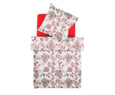 Fleuresse 102406 Fb. 24 Satin Bettwäsche 2-teilig, rot