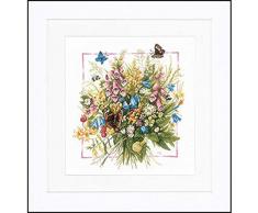 LANARTE PN-0144571 GezÃ¤hlten Kreuzstich Kit, Summer Blumenstrauss, Aida, W