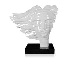 Arte Dal Mondo Harz Skulptur, Weiß