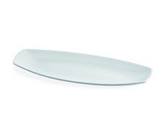 Tognana 37 x 15 cm, Party, Tablett, rechteckig, weiß