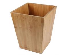 Creative Home Abfallkorb aus natürlichem Bambus, Recyclingkorb