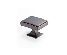 Berenson Hearthstone Serie Möbelknauf, rechteckig, 4,8 cm, Verona Bronze