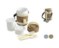 Home Servierwagen, 3 Sitzer, 1.5 Liter, Kunststoff, Mehrfarbig, 14 x 29 x 25 cm