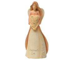 ENESCO Foundations Love Mini Engel Figur, 10,8 cm