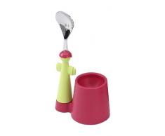 Rivadossi Puppets Eierbecher mit Box 2-teilig Fuchsia