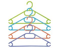 MSV ms208 – 8 x Kinder Kleiderbügel Kunststoff