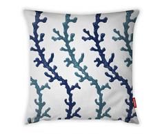 Bonamaison Dekorativ Kissenhülle, Kissenbezug, Zierkissenbezug, Wohnkultur, Für Sofa, Kaffeestube, Größe: 45X45 cm - Entworfen und hergestellt in der Türkei