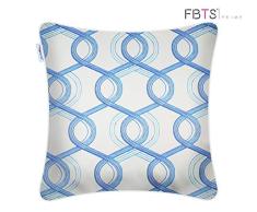FBTS Prime Seidenähnliches Überwurf Kissenbezüge 45,7 x 45,7 cm Dekorative Quadratisch Kissen Kissen Sham für Schlafcouch Sofa Den Möbel Modern Covers Only Pb-0004
