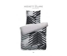 Heckett Lane Bettwäsche 100% Baumwolle Nari 135x200 (80x80) Cloudburst Grey