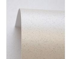 DALTON MANOR A4 Perlglanz-Glitzer-Karte, 300 g, hochwertig, 12 Farben zur Auswahl (Orchidee)