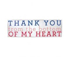 Sunnyside Up Wandschmuck Thank You