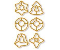 Tescoma Ausstechformen Weihnachtsschmuck DELÍCIA, 6 Stück, 2 Bänder