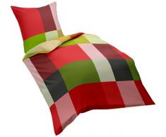 fleuresse 113172 Fb. 4 Mako Satin Bettwäsche, 135 x 200 cm, multicolor