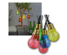 Star Lichterkette Plastik Multicolor 9 x 100 x 5 cm