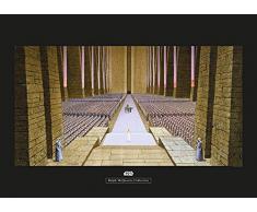 Komar Wandbild Star Wars Classic RMQ Ceremony | Kinderzimmer, Jugendzimmer, Dekoration, Kunstdruck | ohne Rahmen | WB129-70x50 | Größe: 70 x 50 cm (Breite x Höhe)