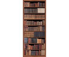 Plage Non Woven Wallpaper Vliestapete Bibliothek, mehrfarben, 98 x 0,2 x 240 cm